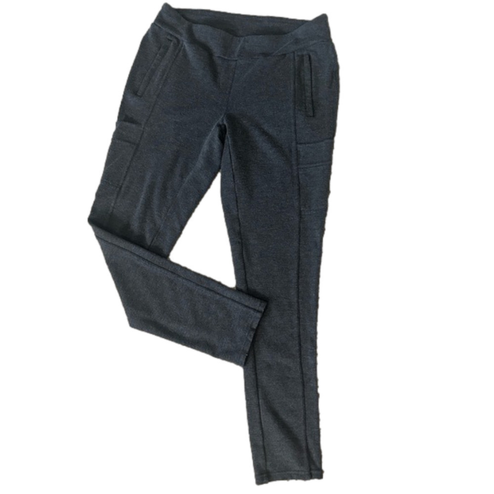 Jockey High Waist Pull-On Stretch 2 Side Pockets 2 Zipper Pockets